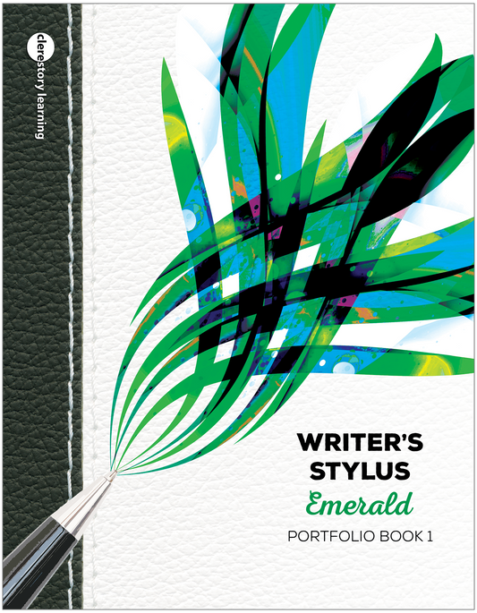 Writer's Stylus: Emerald – Student Portfolio Book 1