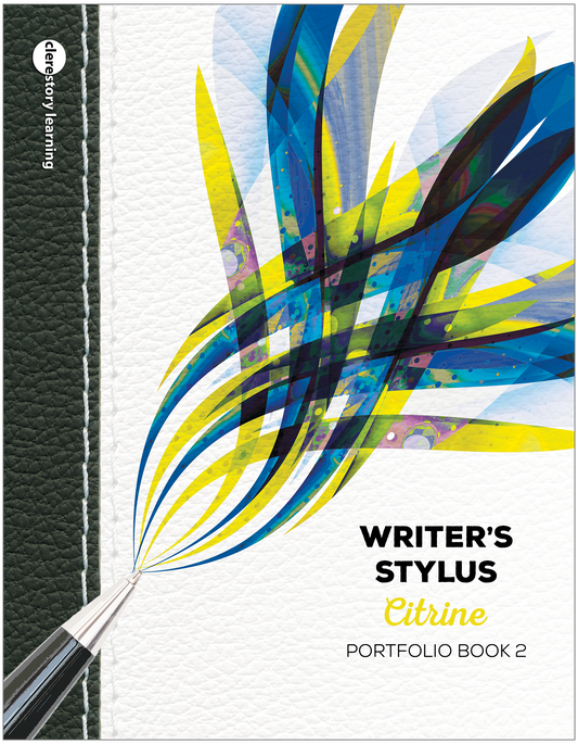 Writer's Stylus: Citrine – Student Portfolio Book 2