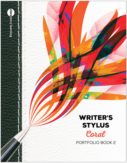 Writer's Stylus: Coral – Student Portfolio Book 2