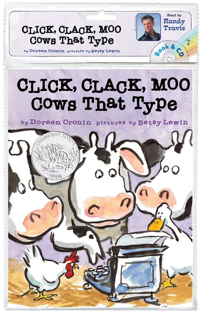 Click, Clack, Moo: Cows That Type/ Book and CD [With CD (Audio)] (Book and CD) - Ingram